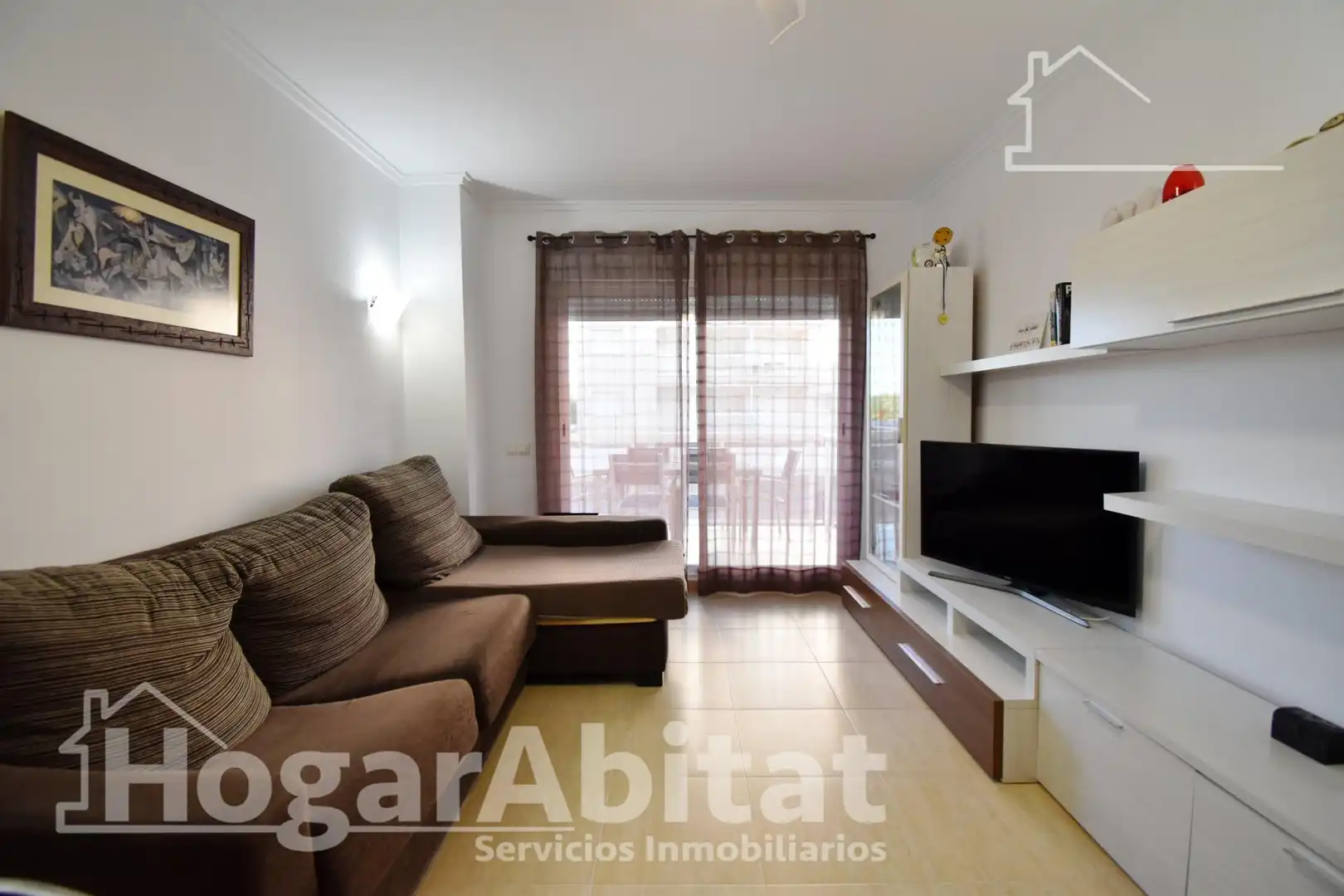 Sala de estar de Piso en venta en Daimús, Valencia