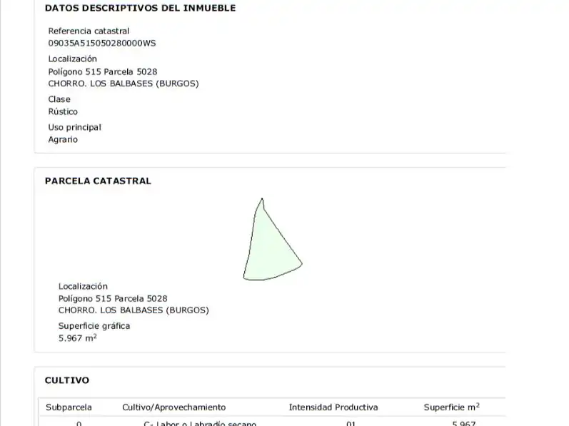 Vista exterior de Terreno en venta en Los Balbases 