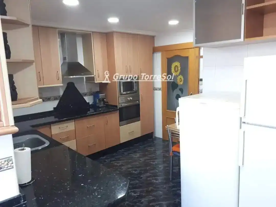 Kitchen of Flat for sale in Elche / Elx  with Air Conditioner, Heating and Terrace