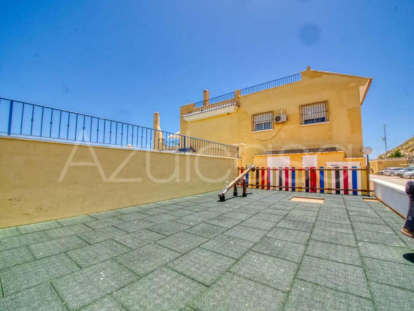 Terrace of Flat for sale in Mutxamel  with Parquet flooring, Terrace and Community pool