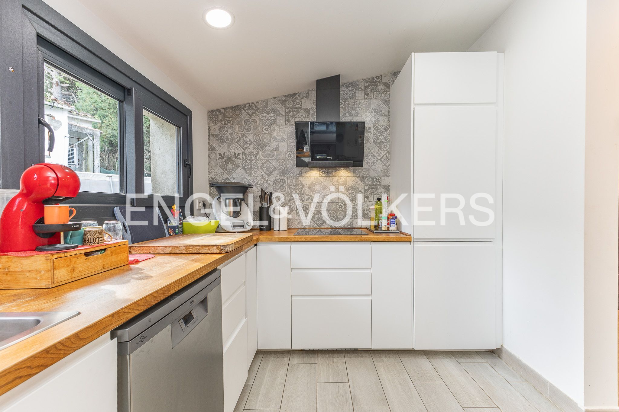 Kitchen of House or chalet for sale in Palau-solità i Plegamans  with Air Conditioner, Heating and Private garden