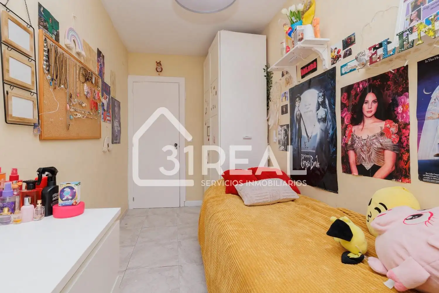 Bedroom of Flat for sale in Madrid  with Air Conditioner, Heating and Terrace