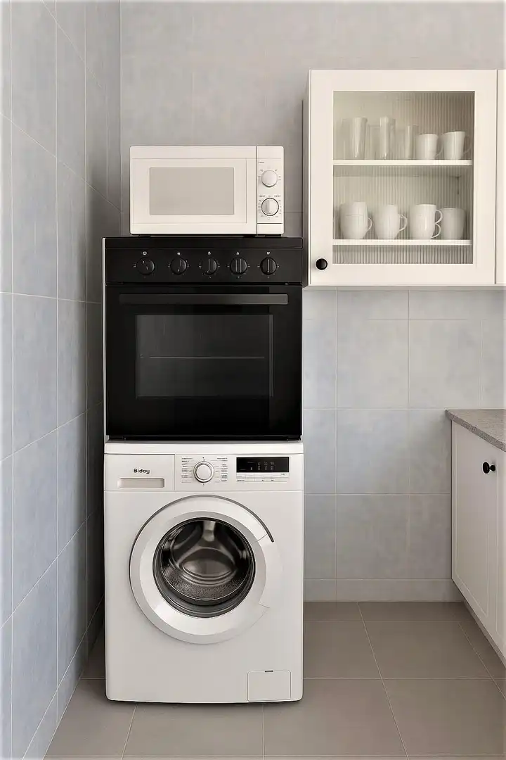 Küche von Wohnung zum Verkauf in Torremolinos mit Privatgarten, Terrasse und Gemeinschaftspool