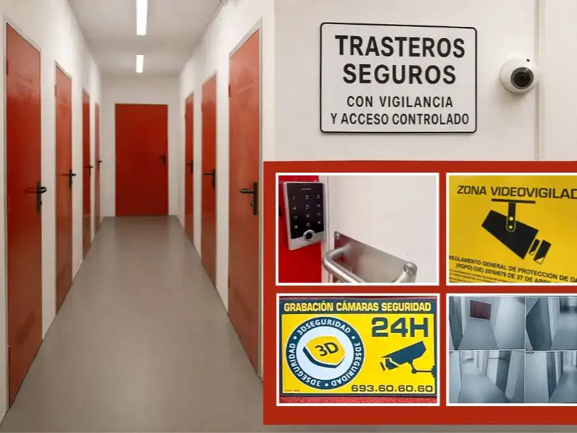 Trastero de alquiler en Málaga con Alarma