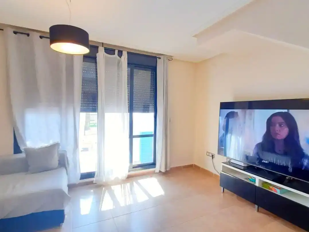 Sala d'estar de Dúplex en venda en El Verger amb Aire condicionat i Piscina
