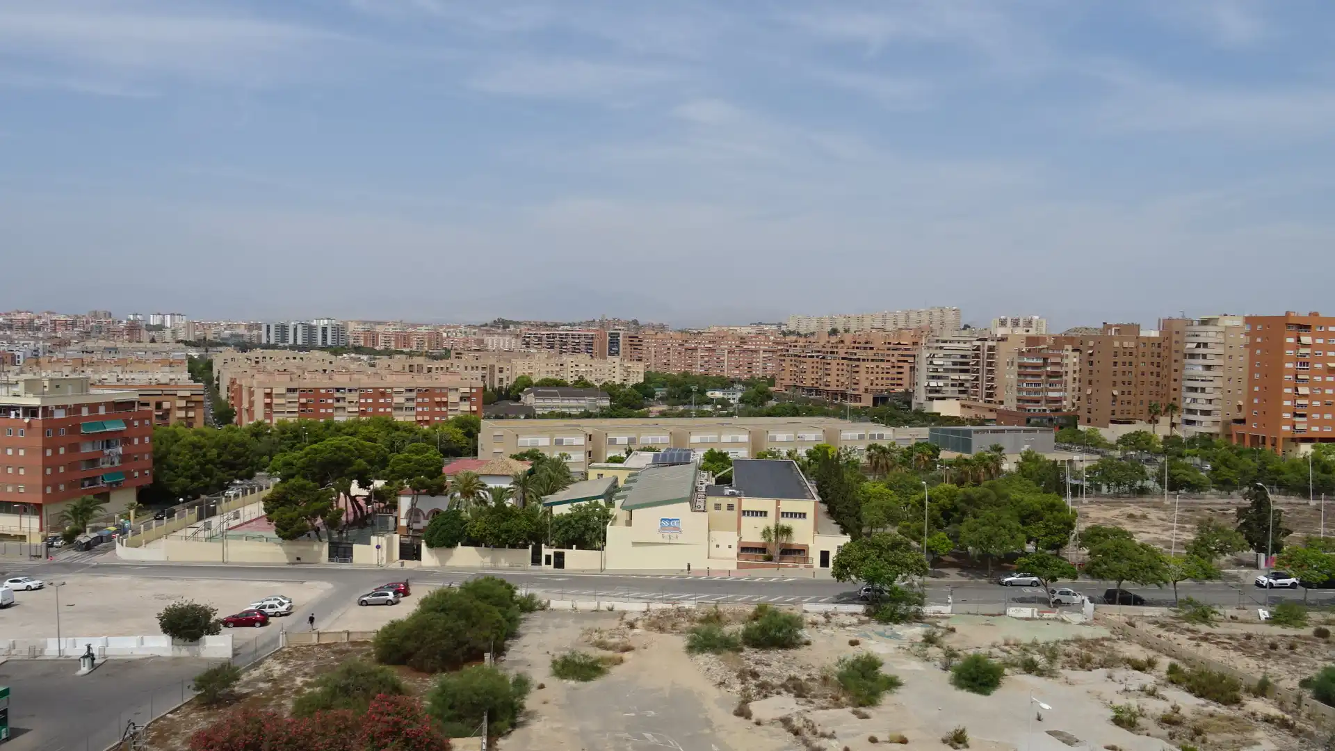 Vista exterior de Piso en venta en Alicante / Alacant con Aire acondicionado, Calefacción y Parquet
