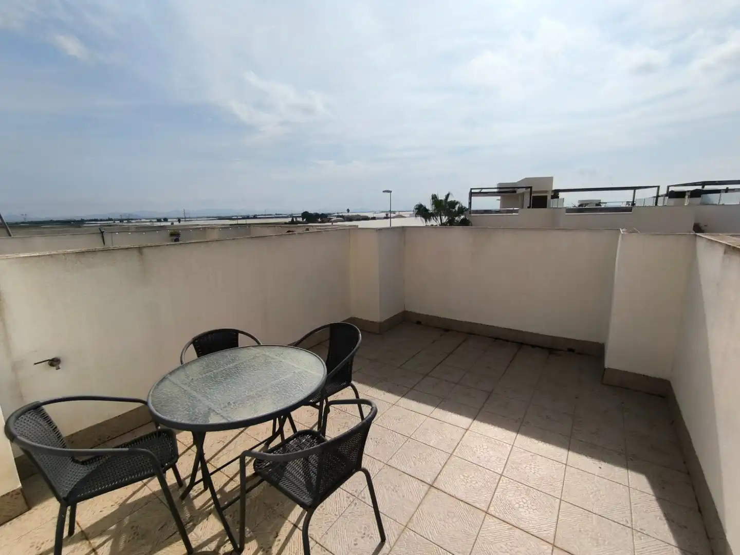 Terraza de Casa adosada en venta en Dolores de Pacheco - Santa Rosalía