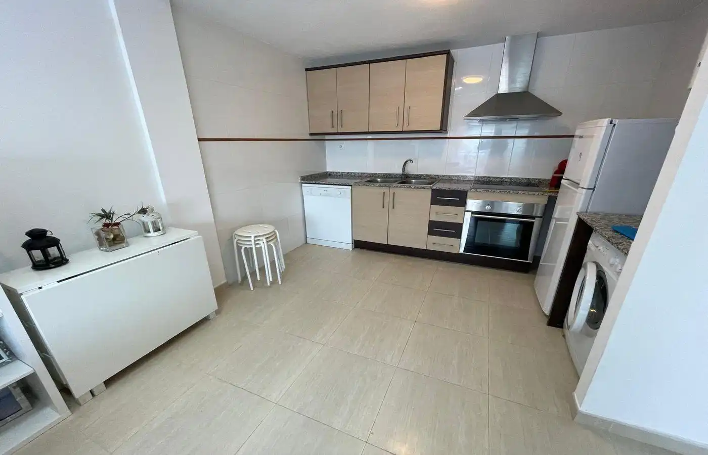 Cuina de Àtic en venda en La Ràpita amb Calefacció, Jardí privat i Terrassa