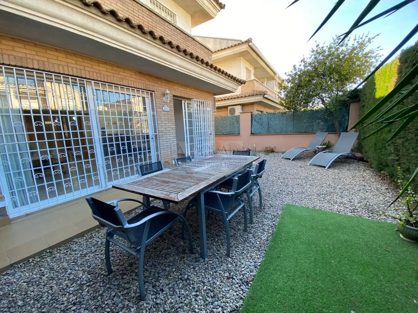 Terraza de Casa adosada en venta en Cambrils con Aire acondicionado, Calefacción y Jardín privado