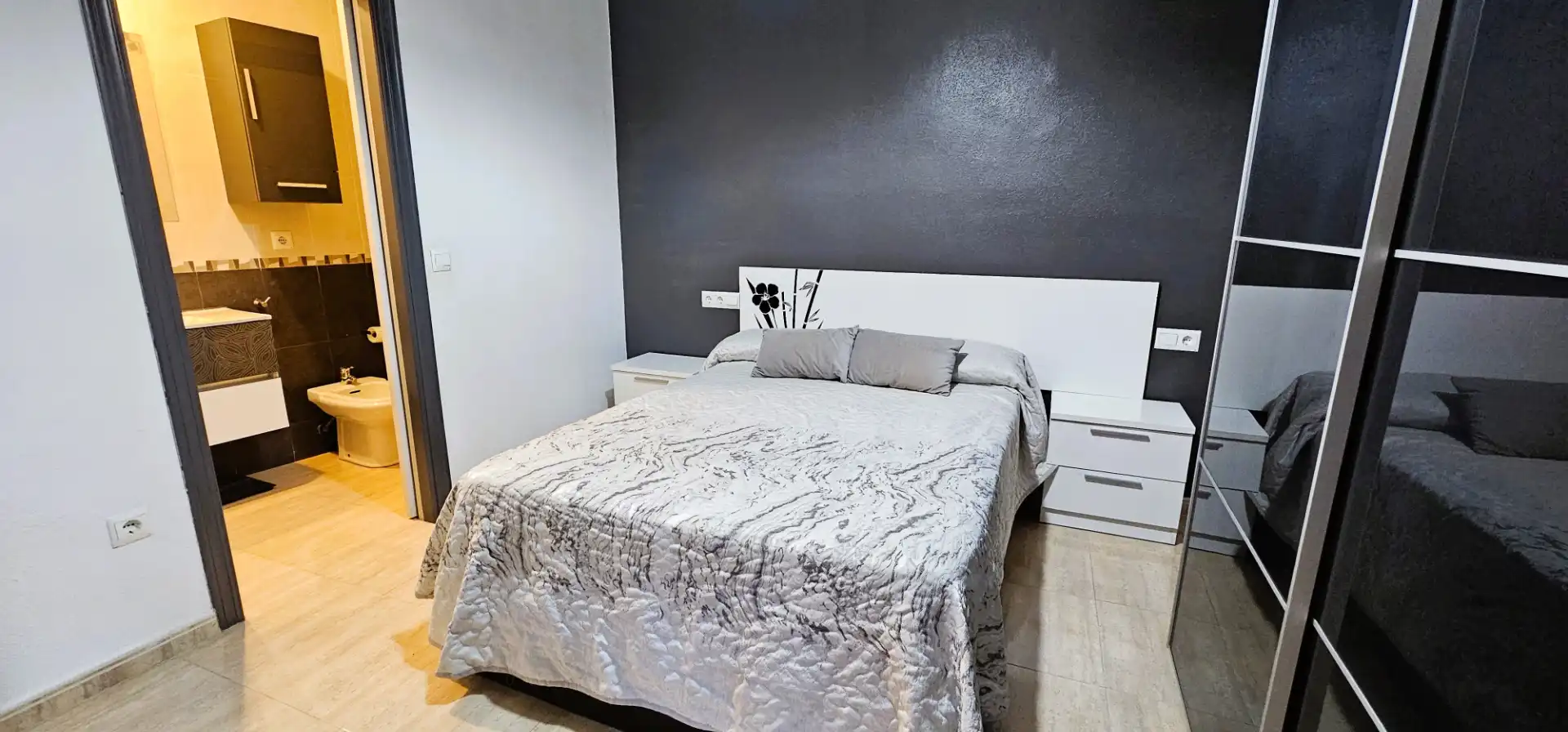Schlafzimmer von Maisonette zum Verkauf in Totana mit Klimaanlage, Terrasse und Möbliert