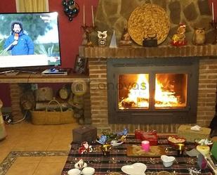 Sala d'estar de Casa o xalet en venda en Frigiliana amb Terrassa i Piscina