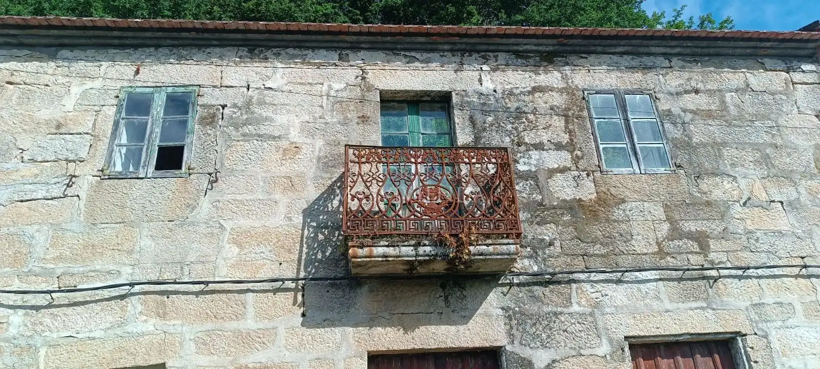 Terrassa de Casa o xalet en venda en Padrenda amb Jardí privat