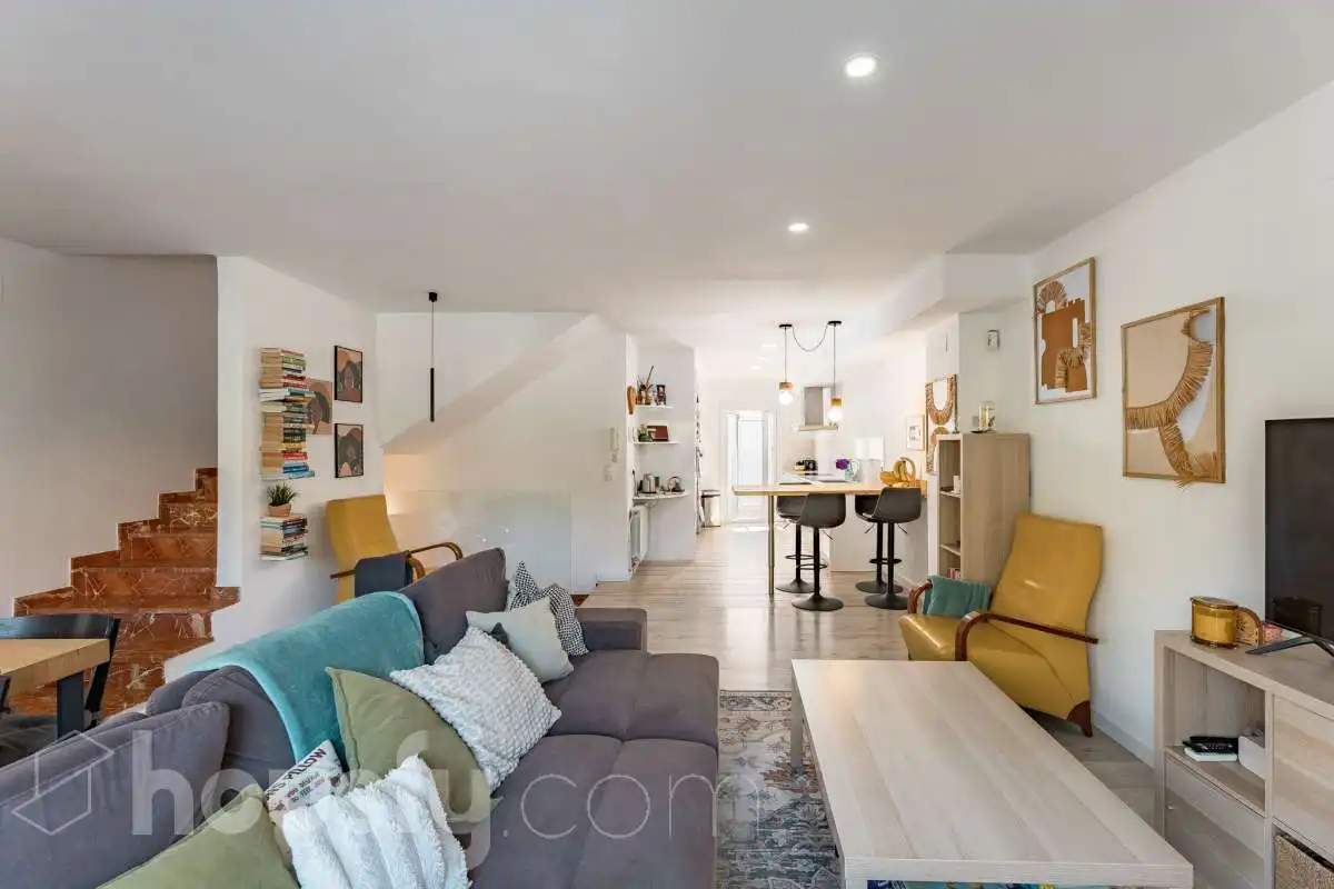 Sala de estar de Casa o chalet en venta en Viladecans con Balcón