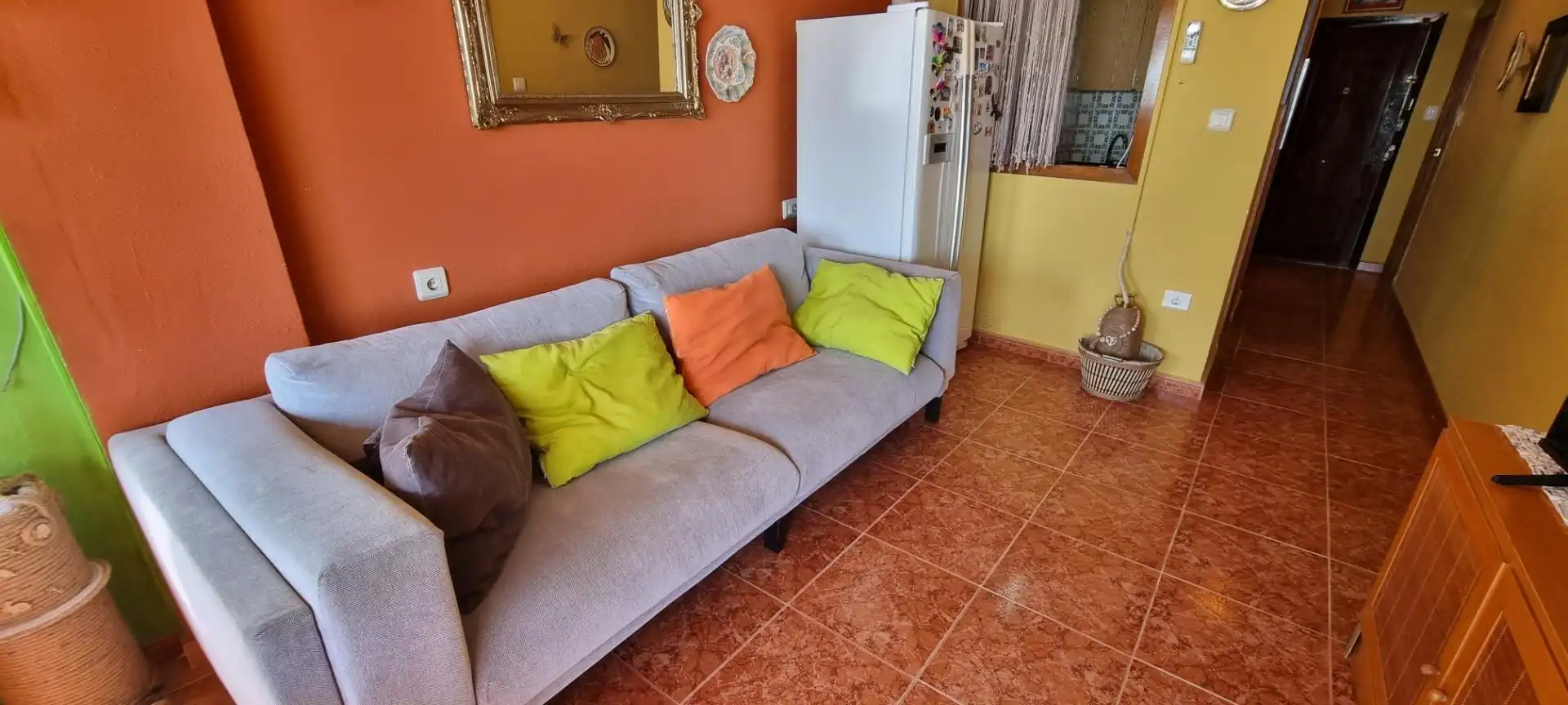 Living room of Flat for sale in Cullera  with Air Conditioner, Storage room and Furnished