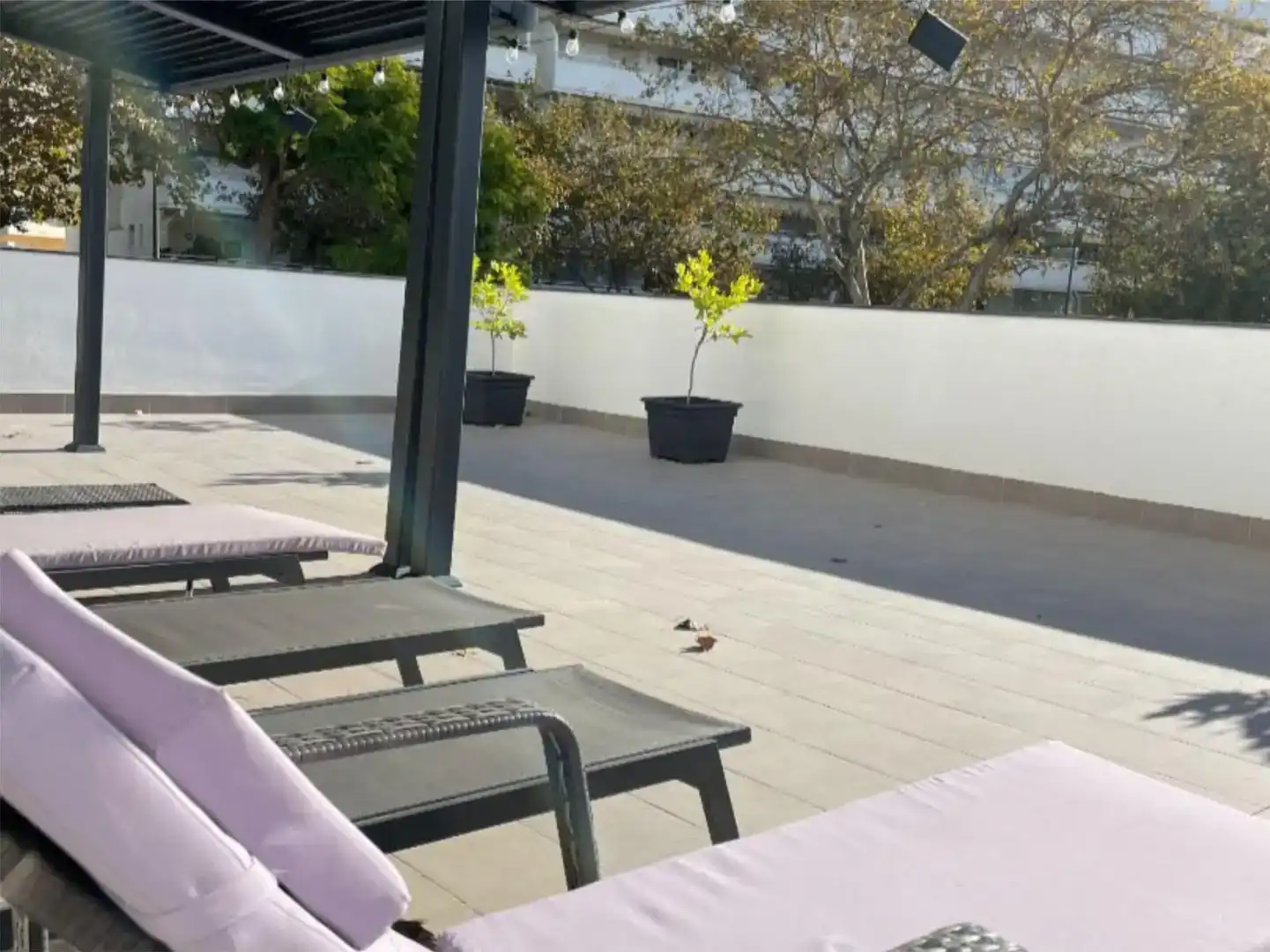 Terraza de Piso en venta en Marbella con Aire acondicionado, Jardín privado y Trastero