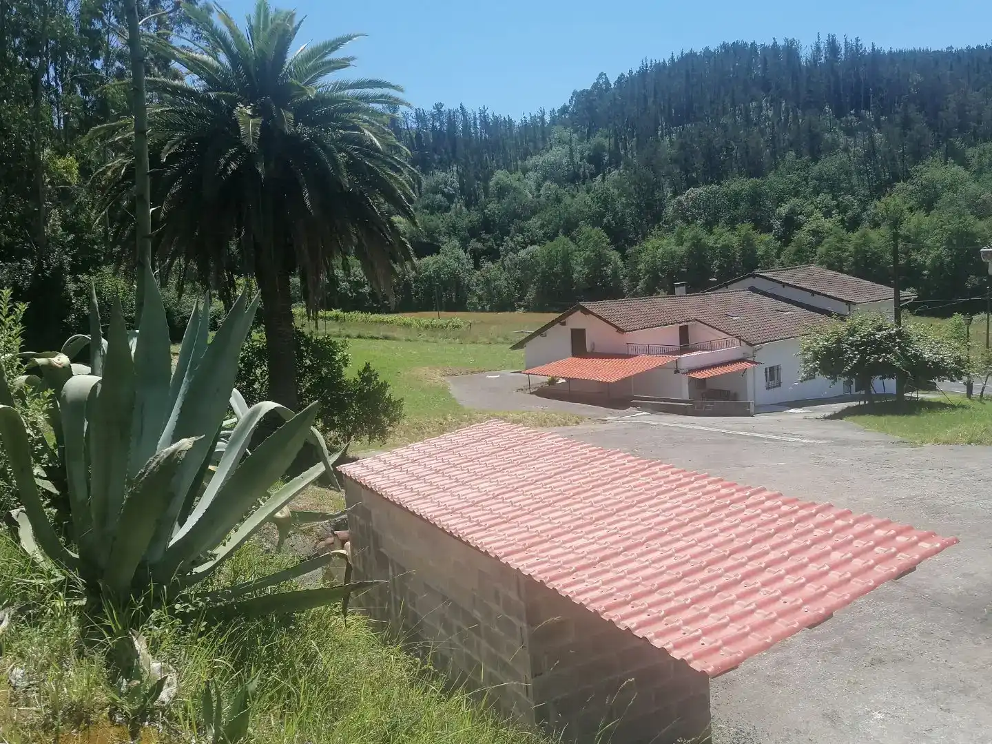 Vista exterior de Casa o chalet en venta en Arrieta con Balcón