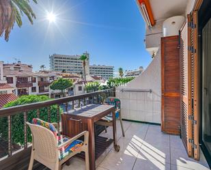 Exterior view of Flat for sale in Santiago del Teide  with Air Conditioner, Terrace and Balcony