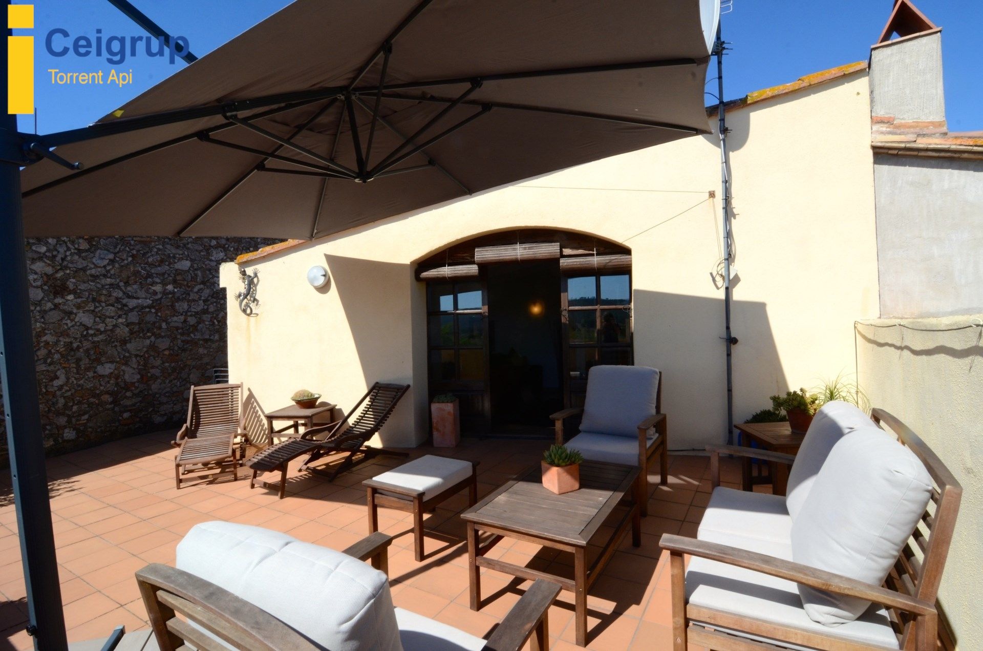 Terrace of Country house for sale in Torroella de Montgrí  with Air Conditioner, Heating and Terrace