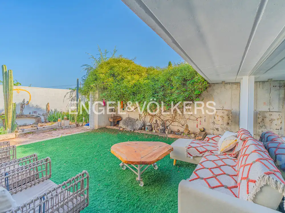 Terraza de Casa o chalet en venta en Mutxamel con Aire acondicionado, Calefacción y Jardín privado