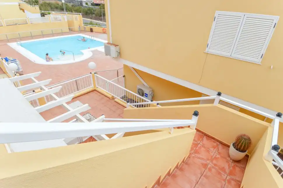 Piscina de Apartamento de alquiler en Mogán con Terraza y Piscina comunitaria