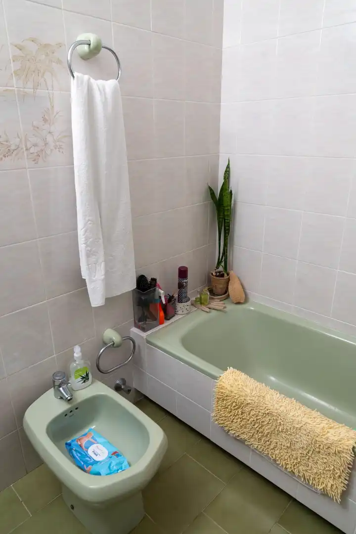 Baño de Casa adosada en venta en Almonte con Terraza, Trastero y Balcón