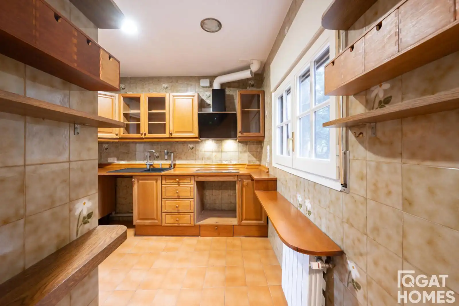 Cocina de Casa o chalet en venta en Sant Cugat del Vallès con Aire acondicionado, Calefacción y Terraza