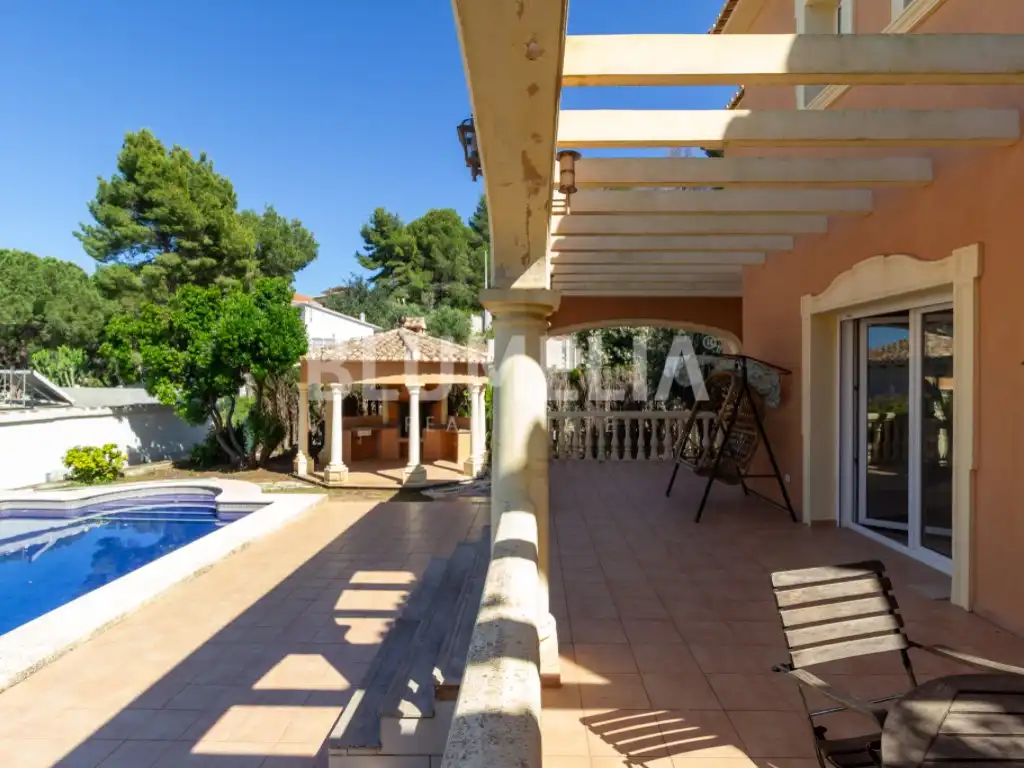 Exterior view of Houses for sale in Dénia  with Air Conditioner, Private garden and Terrace