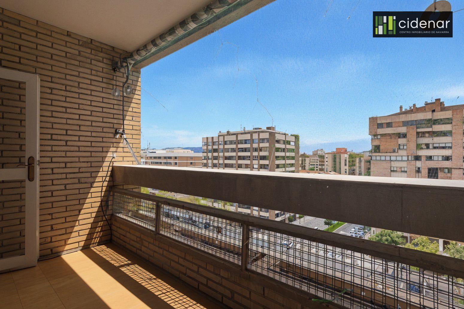 Balcony of Flat for sale in  Pamplona / Iruña  with Heating, Private garden and Parquet flooring