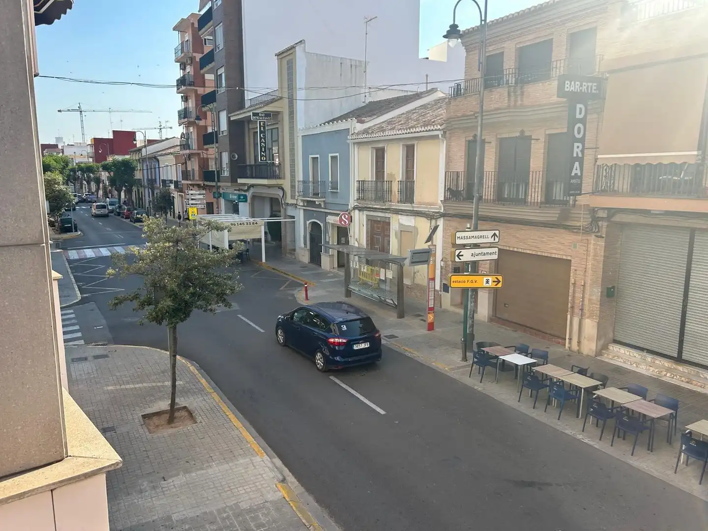 Vista exterior de Piso en venta en La Pobla de Farnals con Calefacción, Terraza y Amueblado