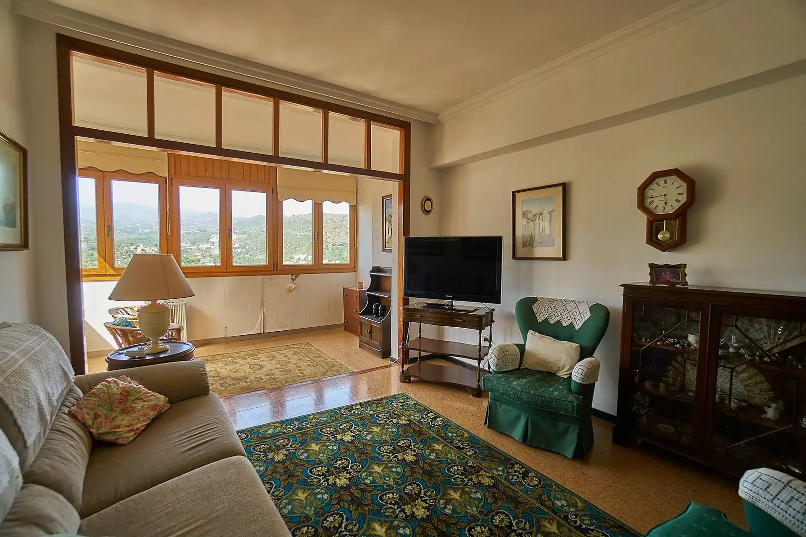 Sala d'estar de Casa o xalet en venda en Santa Brígida amb Jardí privat, Terrassa i Balcó