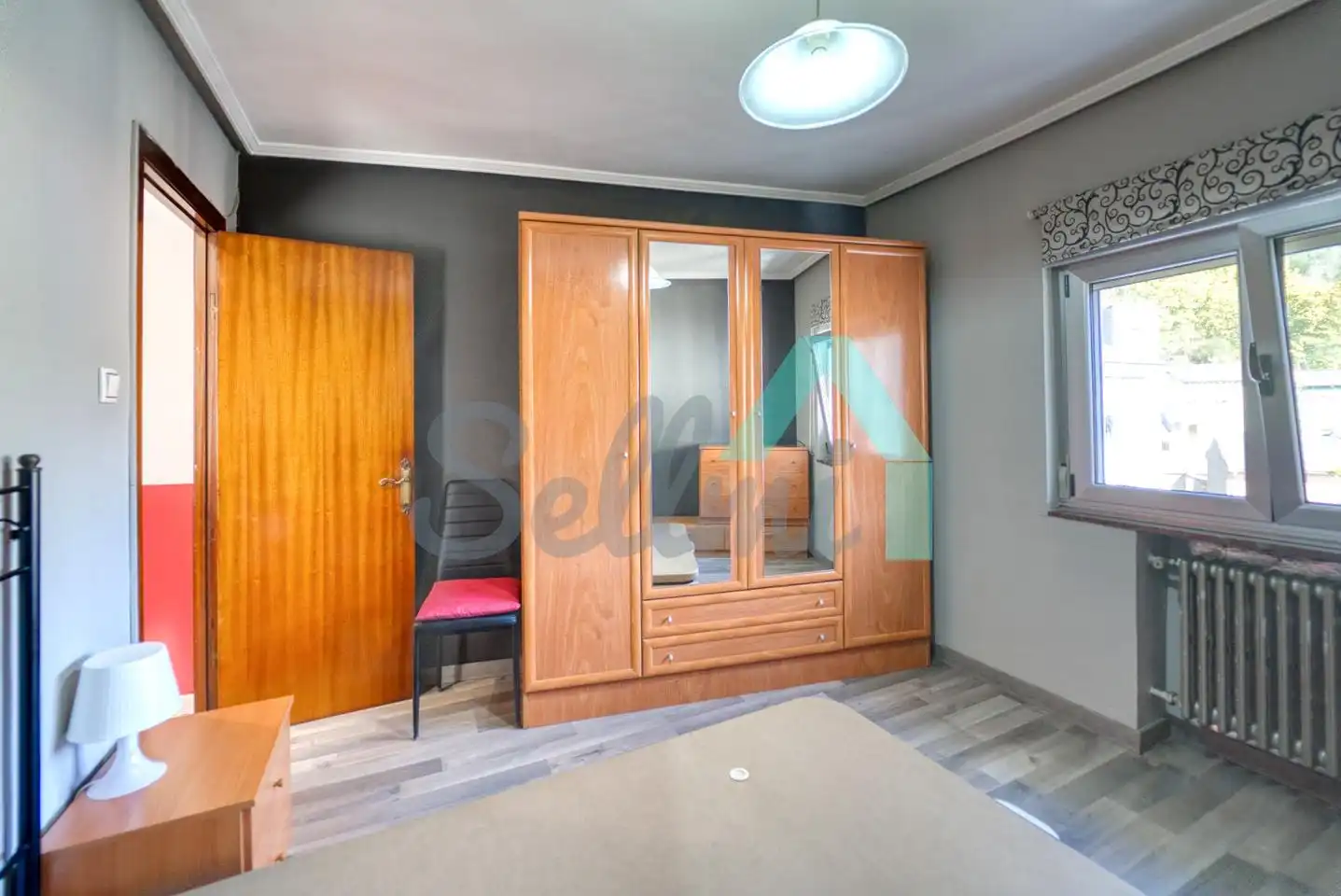 Bedroom of Attic for sale in Mieres (Asturias)  with Heating, Terrace and Furnished