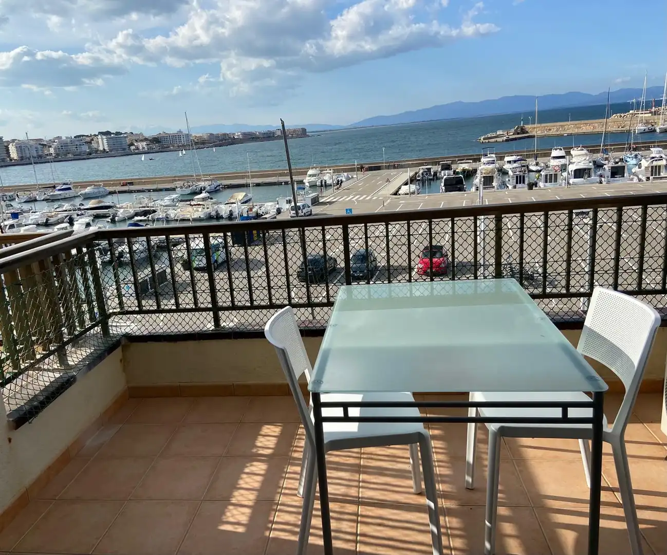 Terraza de Apartamento de alquiler en L'Escala