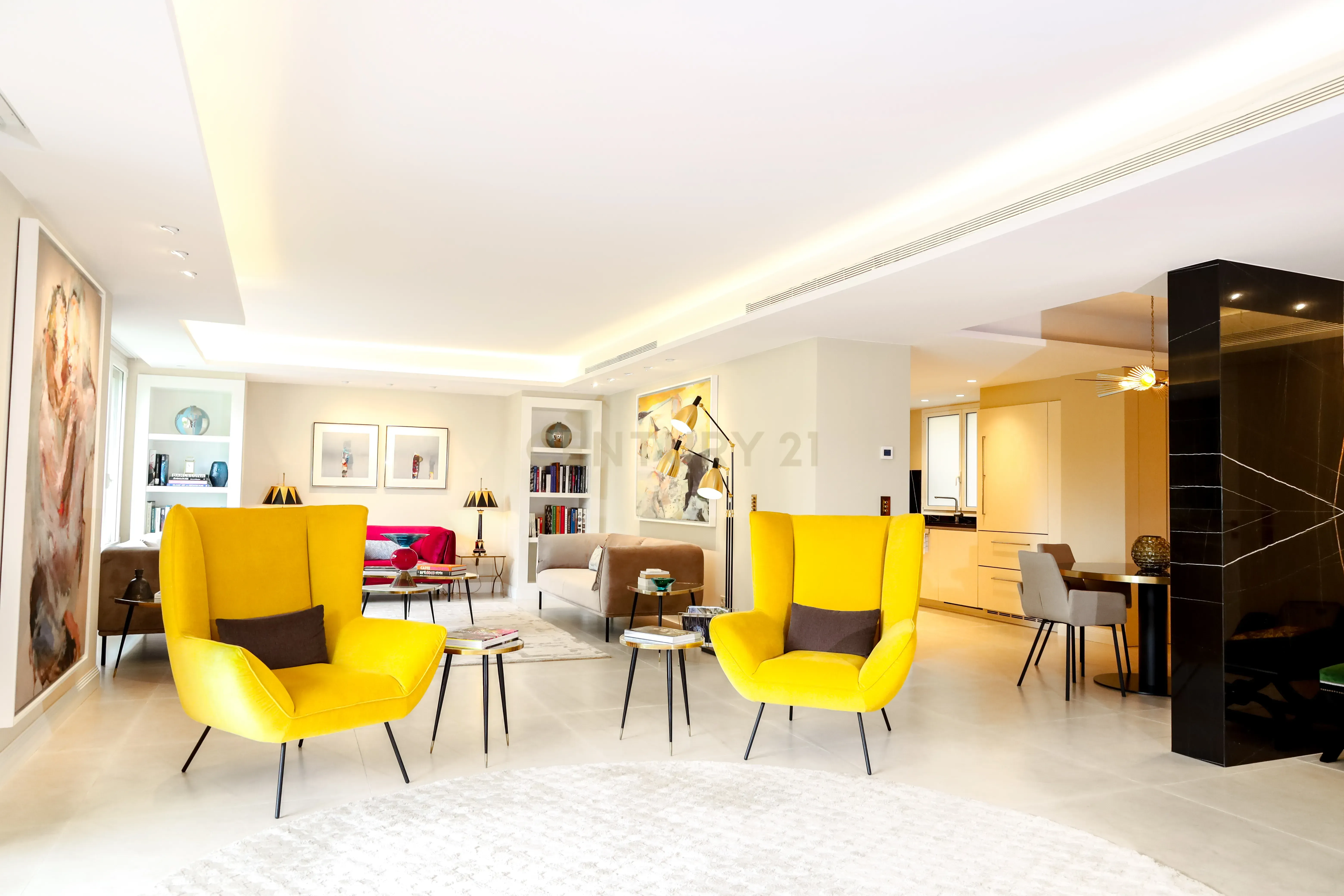 Sala d'estar de Apartament en venda en  Barcelona Capital amb Aire condicionat, Forn i Rentadora
