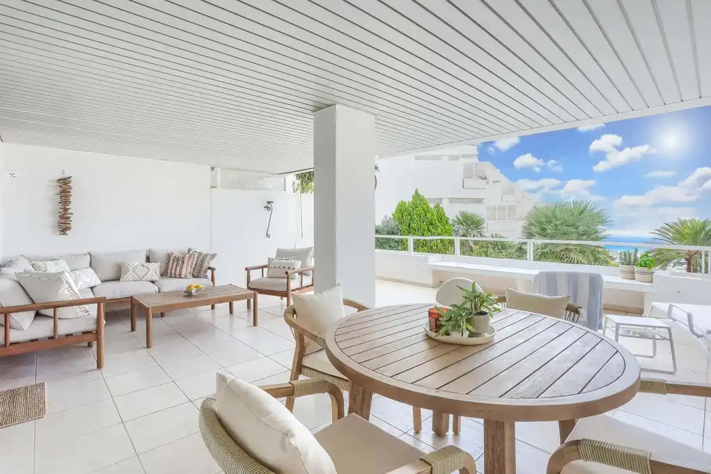 Terraza de Apartamento en venta en Calvià con Aire acondicionado, Jardín privado y Terraza