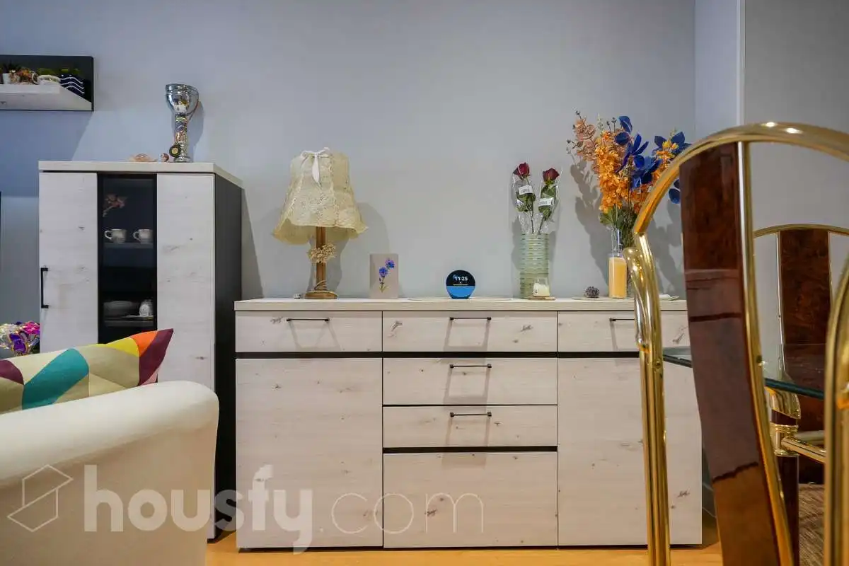 Wohnzimmer von Wohnung zum Verkauf in Madrid mit Klimaanlage, Heizung und Parkett