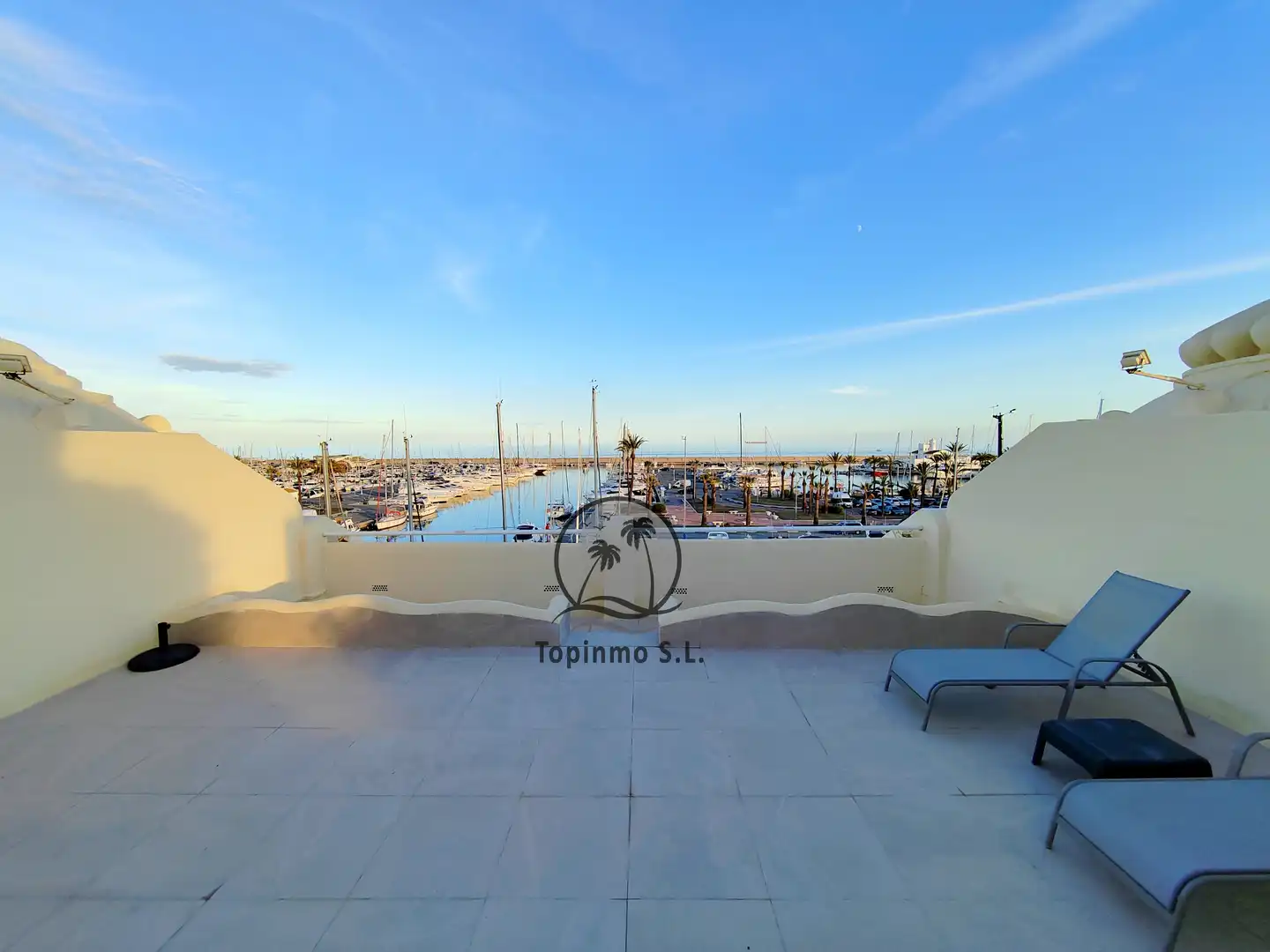 Terrace of Duplexes for sale in Benalmádena  with Air Conditioner, Heating and Terrace