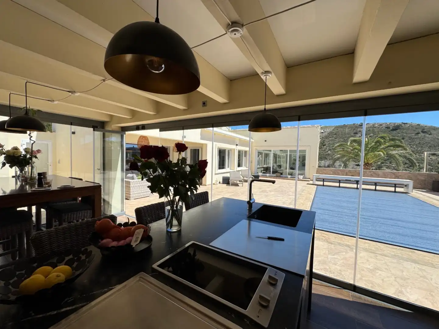 Kitchen of Houses for sale in Moraira  with Air Conditioner, Heating and Private garden