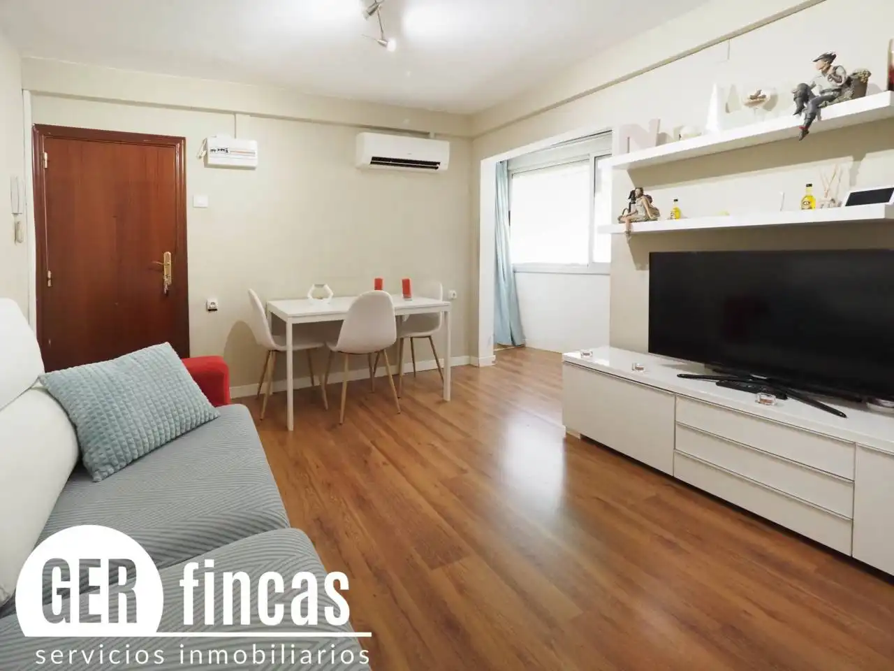 Sala d'estar de Pis en venda en Terrassa amb Aire condicionat i Parquet
