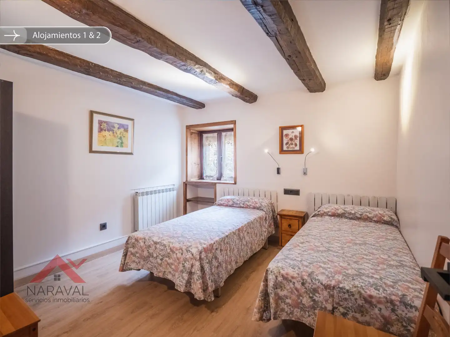 Habitación de Casa o chalet en venta en Fiscal con Aire acondicionado, Calefacción y Jardín privado