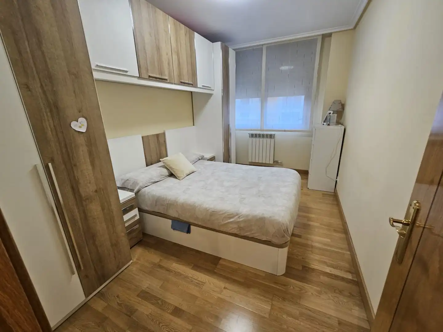 Bedroom of Flat for sale in  Logroño  with Heating, Parquet flooring and Storage room