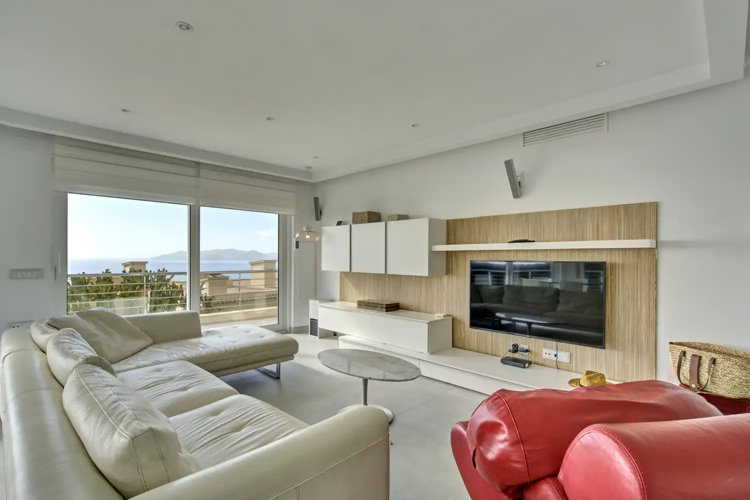 Sala d'estar de Pis en venda en Eivissa amb Aire condicionat i Jardí privat