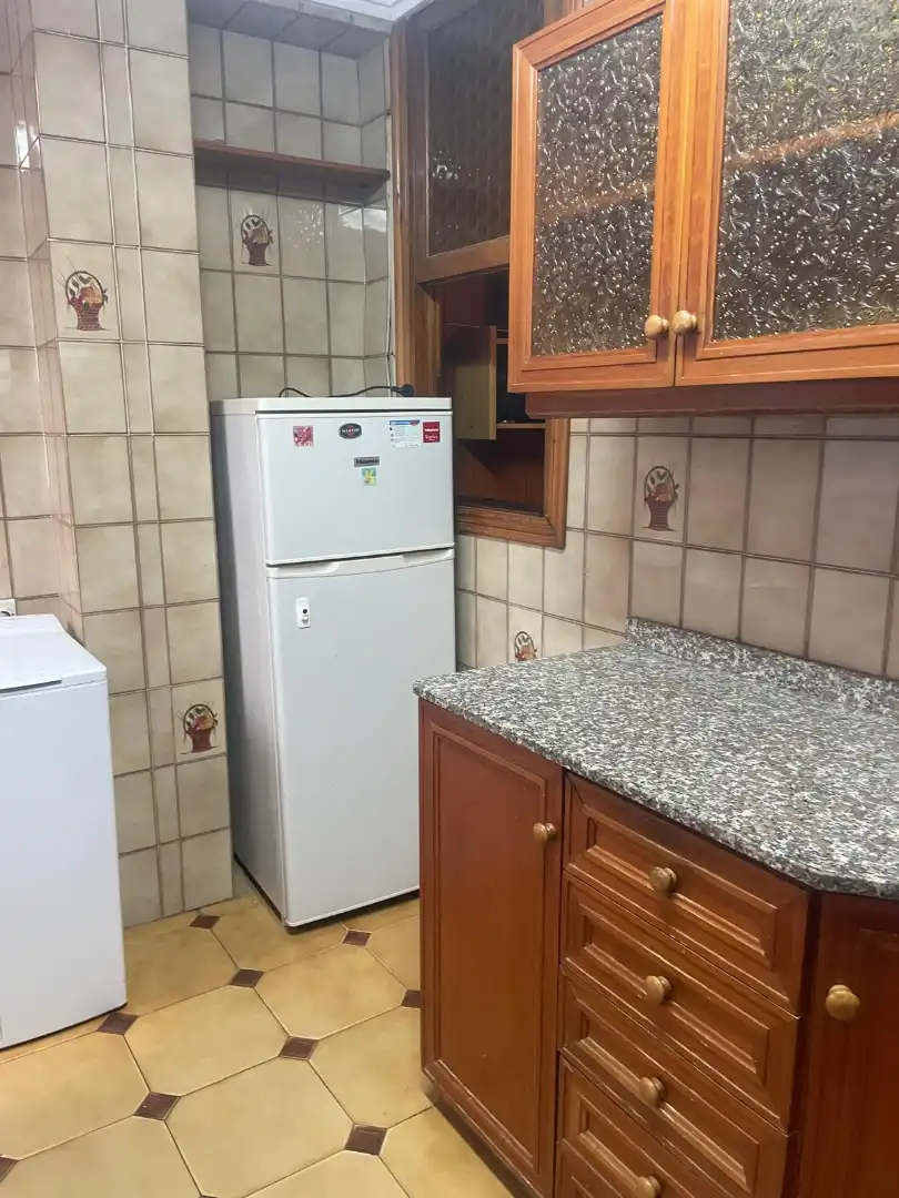 Küche von Wohnung zum Verkauf in Valencia mit Klimaanlage, Möbliert und Ofen
