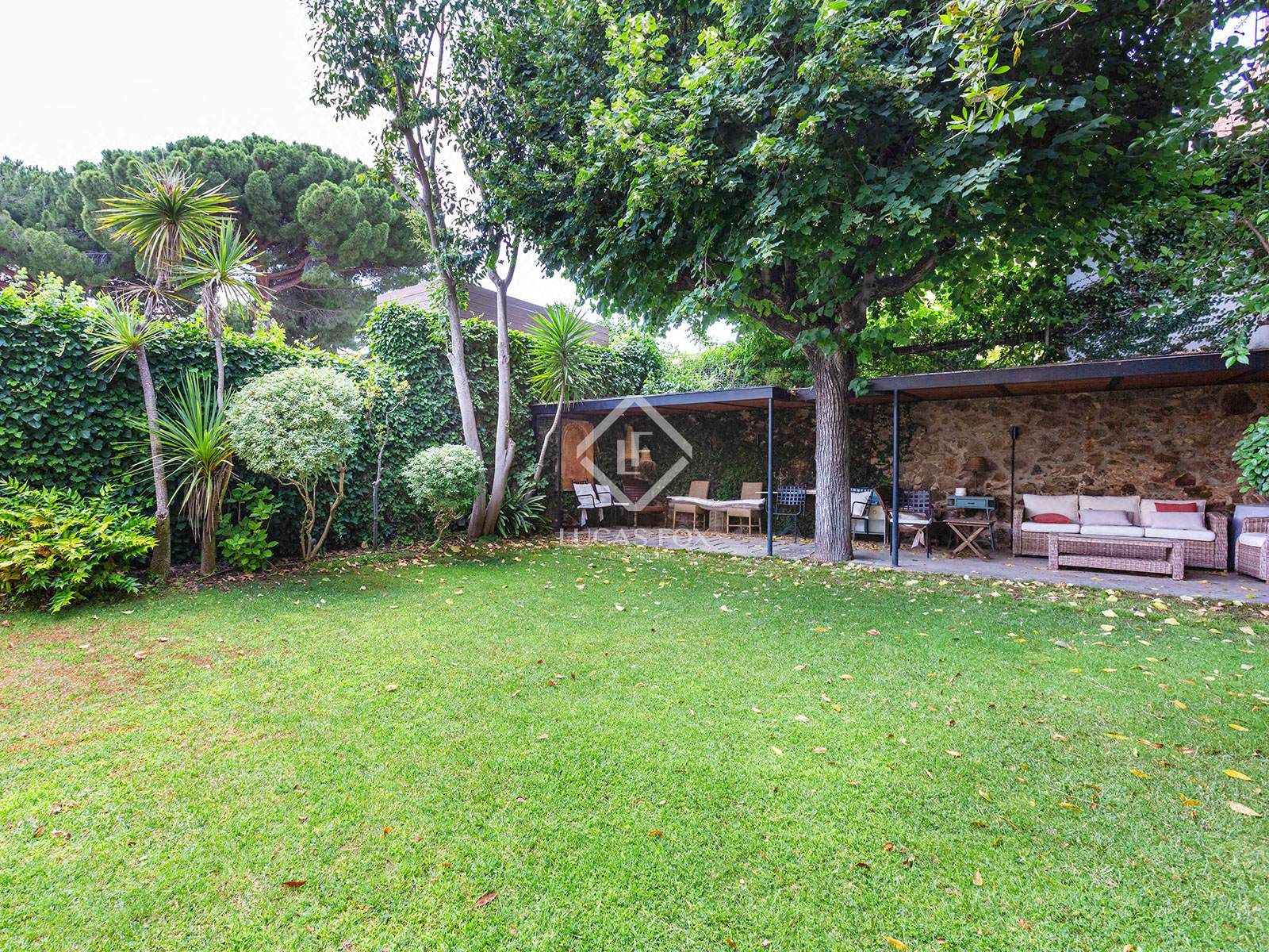 Jardí de Casa o xalet en venda en  Barcelona Capital amb Aire condicionat, Calefacció i Parquet