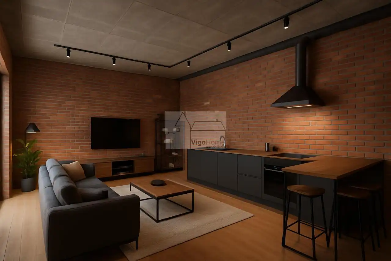 Sala de estar de Planta baja en venta en Vigo  con Calefacción