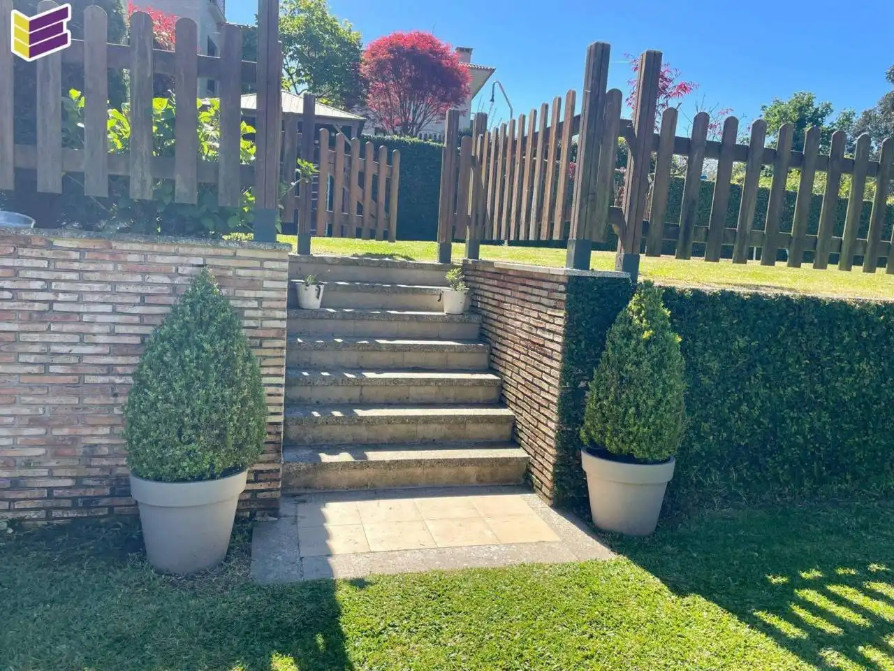 Terrassa de Casa o xalet de lloguer en Gondomar amb Calefacció, Jardí privat i Terrassa