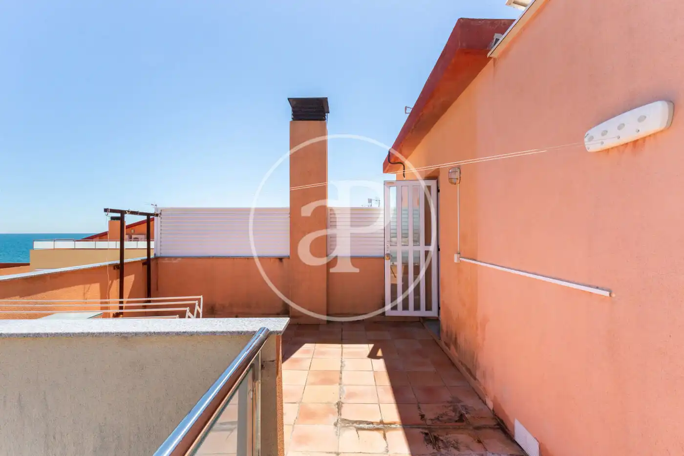 Terraza de Casa adosada en venta en Burriana / Borriana con Aire acondicionado, Calefacción y Jardín privado