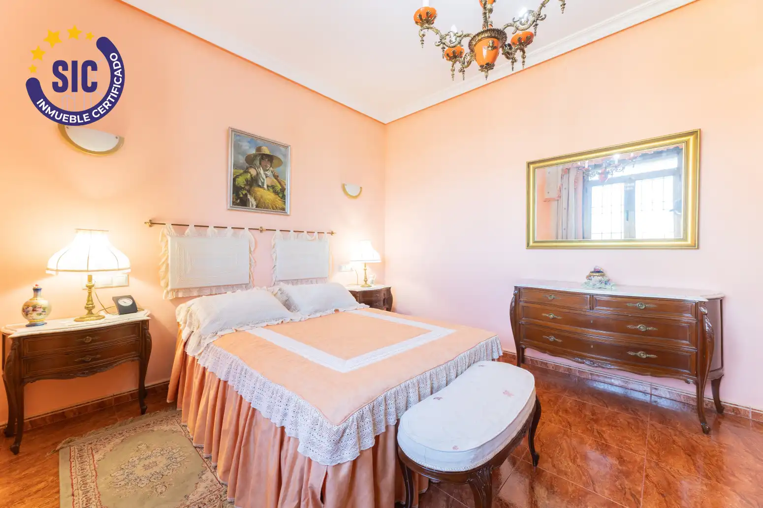 Habitación de Casa o chalet en venta en Hontecillas con Calefacción, Terraza y Amueblado