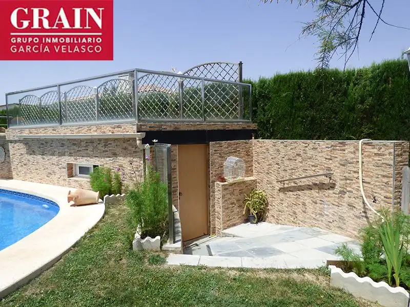 Terraza de Casa o chalet en venta en Albacete con Aire acondicionado, Calefacción y Jardín privado