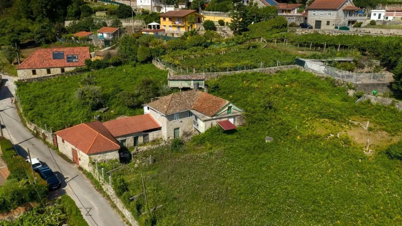 Vista exterior de Casa o chalet en venta en Poio con Jardín privado