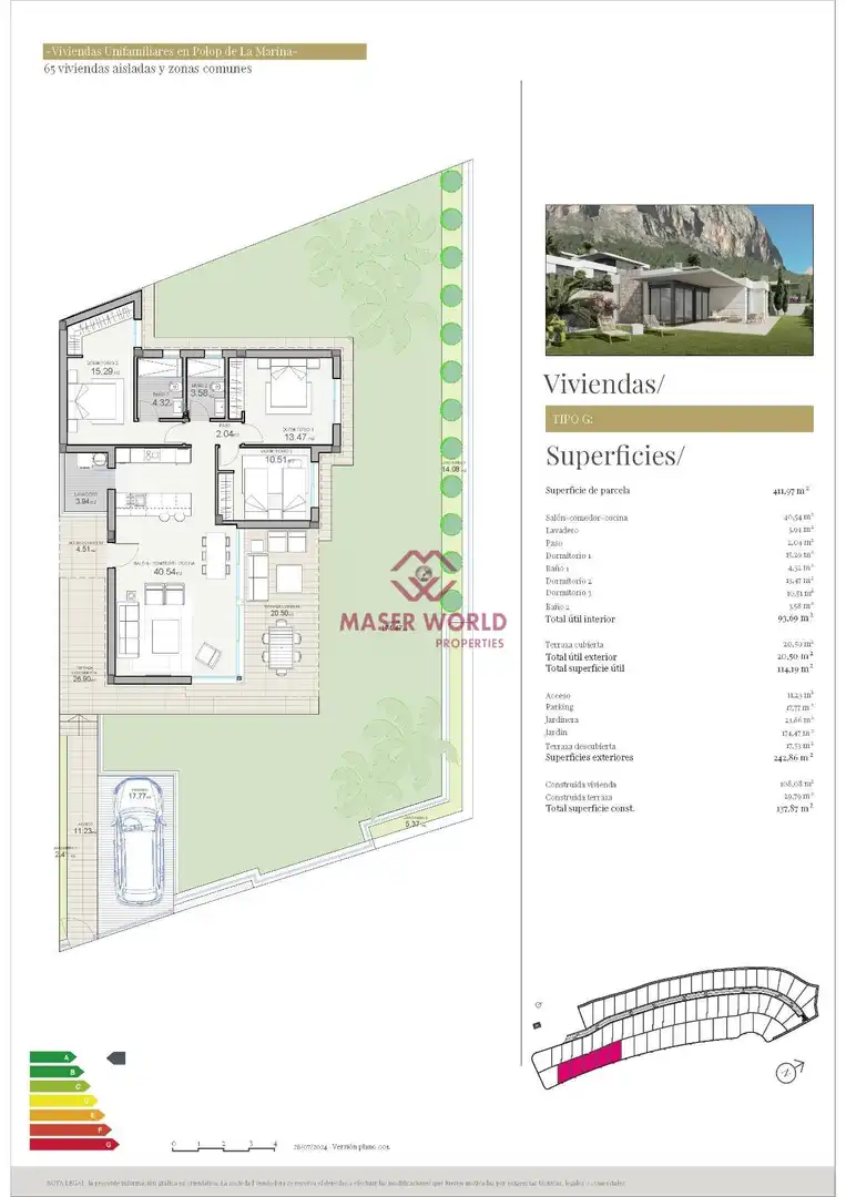 Villa mit Garten zum Verkauf in Balcón de Ponoig - Polop Paradis - Polop Hills, imagen 12